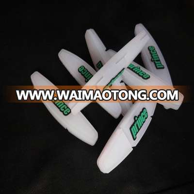 Custom silicone tennis vibration damper